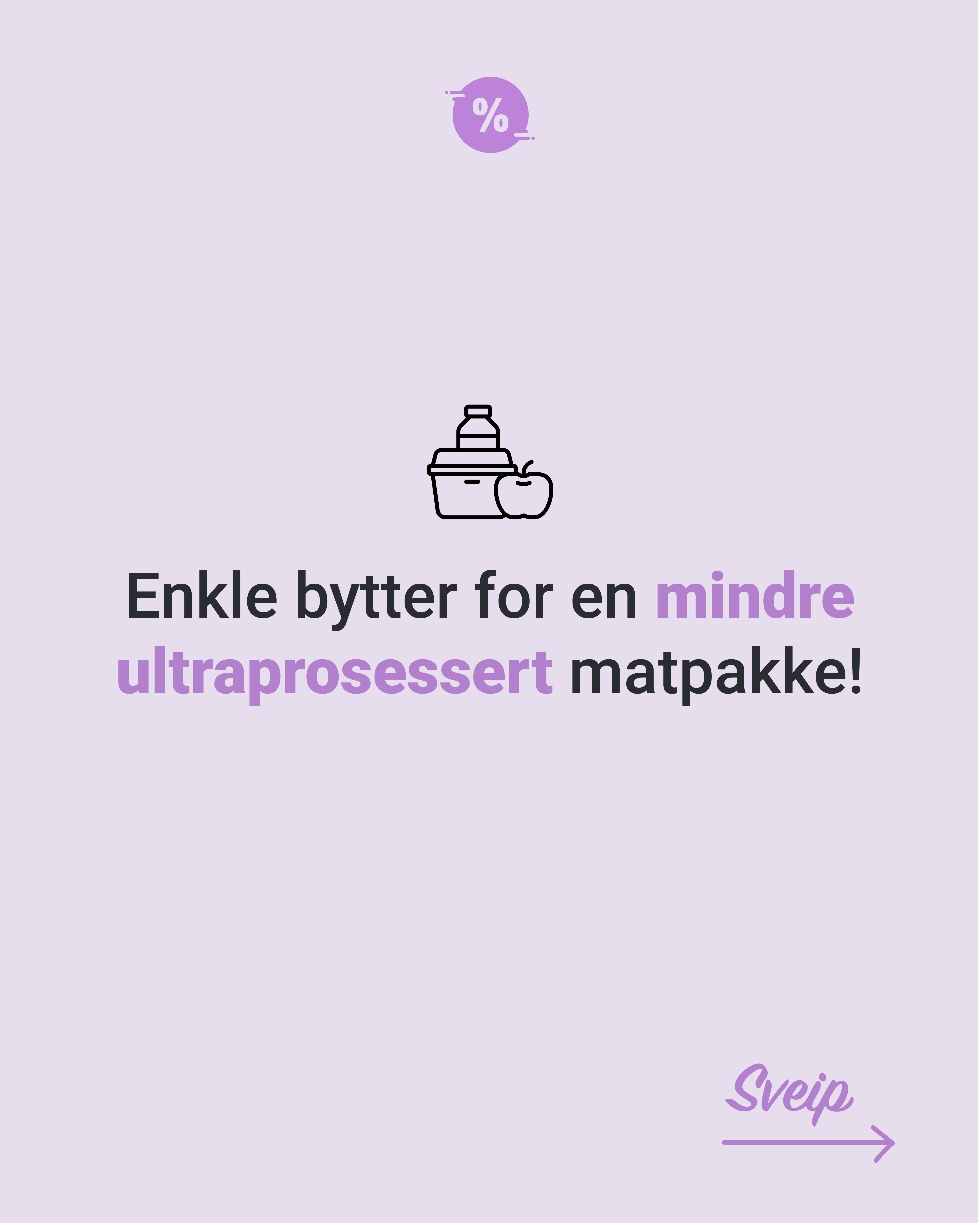 Mindre UP i nistepakka